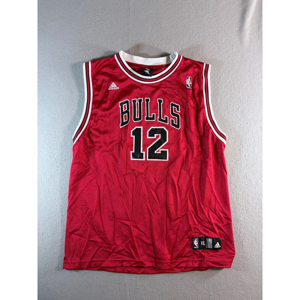 Adidas Chicago Bulls Kirk Hinrich 12 NBA Jersey Kids XL 18-20 Red Basketball